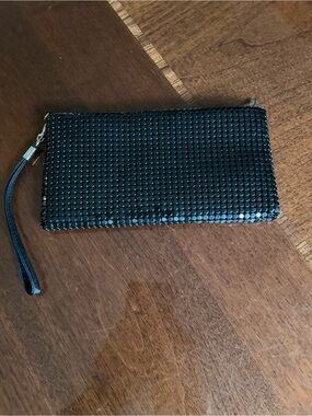 Evening Mesh Wristlet Clutch in Black by charming Charlie black